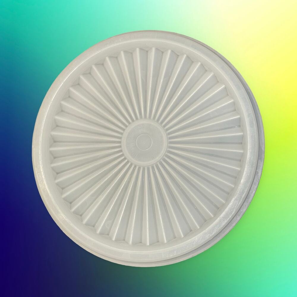 Tupperware Replacement Lid 5" Sheer Round #812 Servalier Food Storage Seal Part